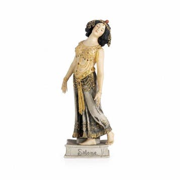 Germany - Art Deco - Beeldje, Salome (3 sculptures) - 39 cm