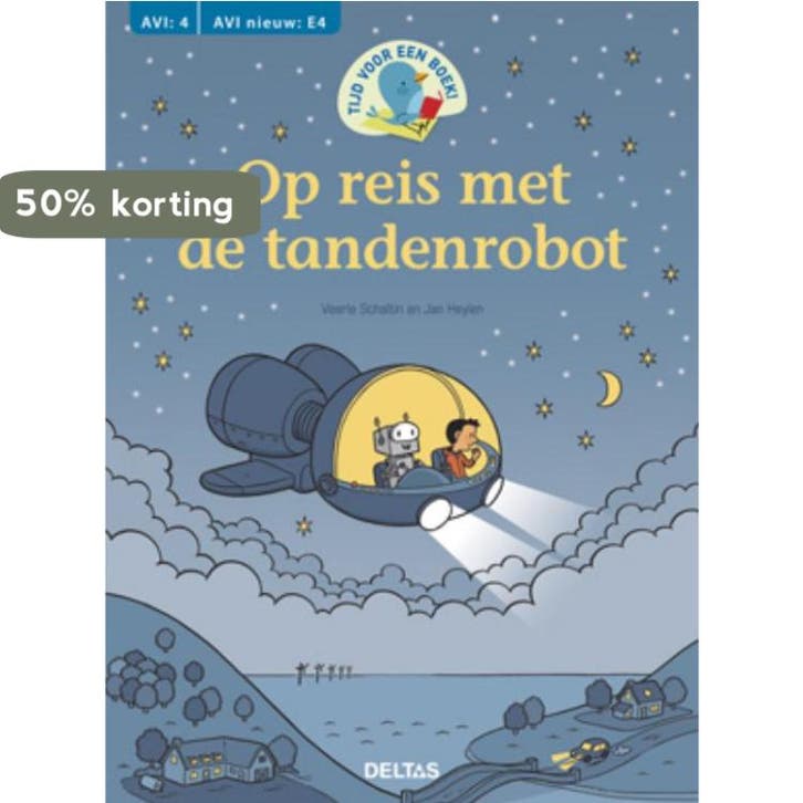 Tijd voor een boek! Op reis met de tandenrobot / Tijd voor, Boeken, Kinderboeken | Jeugd | onder 10 jaar, Zo goed als nieuw, Verzenden