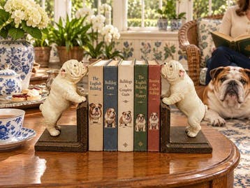 Boekensteunen (2) - ***Engelse Bulldoggen***Grappige honden