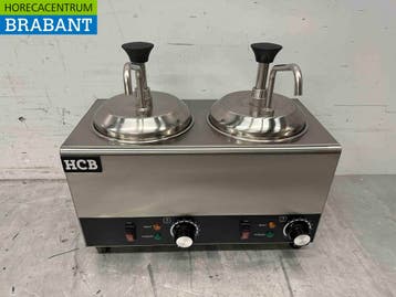 Pompe à sauce chauffante HCB en acier inoxydable,, Articles professionnels, Verzenden