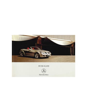 2007 MERCEDES BENZ SLK KLASSE BROCHURE DUITS, Ophalen of Verzenden, Nieuw
