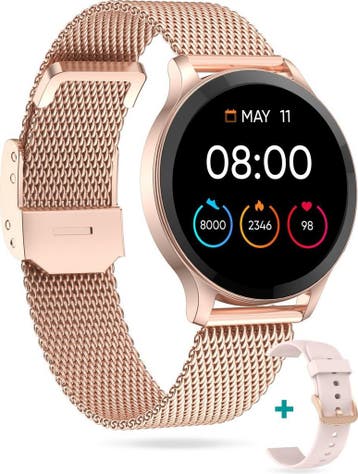 2dekans | FITAGE Sporthorloge - Smartwatch - Stappenteller, Ophalen of Verzenden, Nieuw