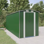 vidaXL Tuinschuur 192x523x223 cm gegalvaniseerd staal groen, Jardin & Terrasse, Abris de jardin, Verzenden