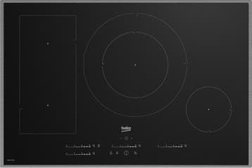 Beko HII84700UFTX – Inductiekookplaat 80 cm – 4 zones met, Ophalen of Verzenden, Nieuw
