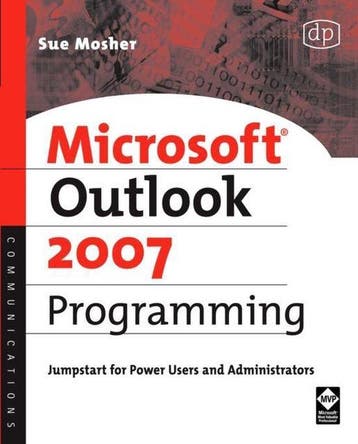 Microsoft Outlook 2007 Programming - Mosher, Verzenden