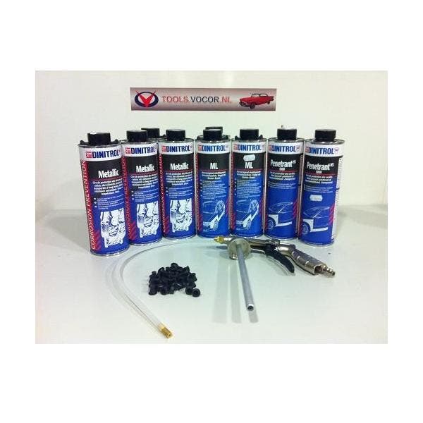 DINITROL KIT MEDIUM, PERSLUCHT (PAINT EN NON PAINT), Autos : Divers, Outils de voiture, Envoi