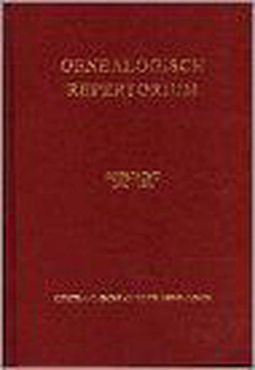 Genealogisch repertorium Jhr.Mr.Dr. E.A. van Beresteyn, Boeken, Verzenden, Nieuw