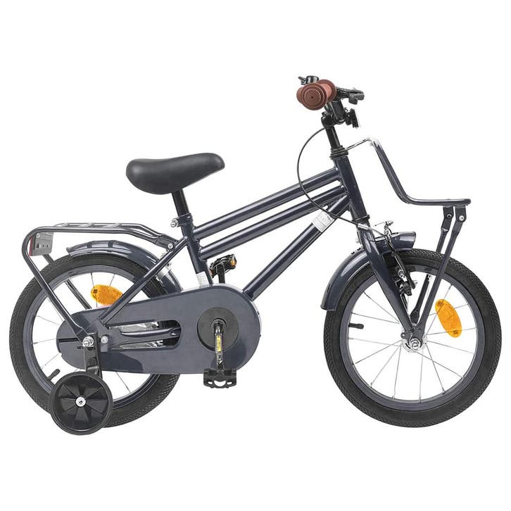 vidaXL Kinderfiets 12 Inch voor 2-4 jaar oud Donkergrijs, Vélos & Vélomoteurs, Vélos | Vélos de course, Envoi