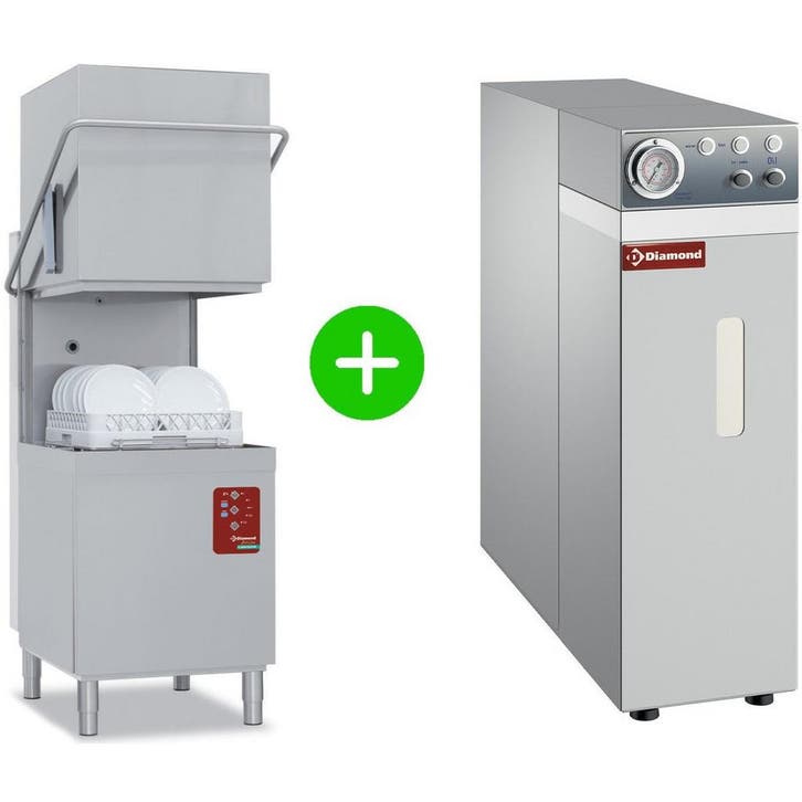 Doorschuifvaatwasser + Osmose Unit | Ontsmetting | Mand, Zakelijke goederen, Horeca | Keukenapparatuur, Nieuw in verpakking, Verzenden