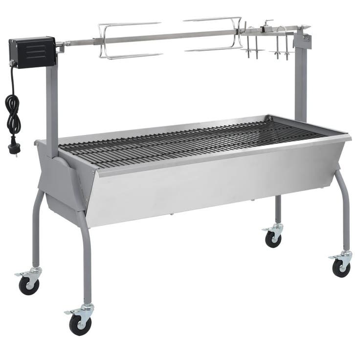 vidaXL Draaispit barbecue met elektrische motor, Electroménager, Électroménager & Équipement Autre, Envoi