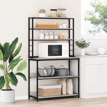 vidaXL Keukenplank Grijs Sonoma 100 x 40 x 168 cm Bewerkt, Verzenden, Nieuw