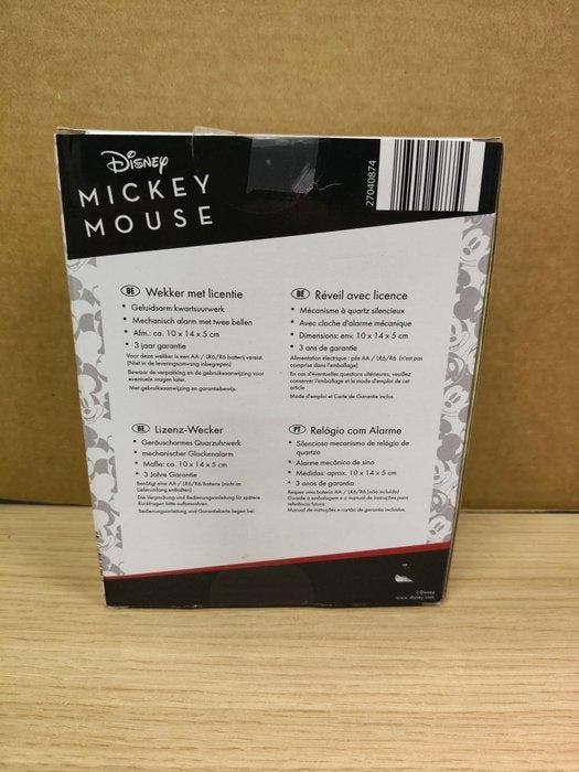 Mickey Mouse - 1 Alarm clock, Collections, Disney