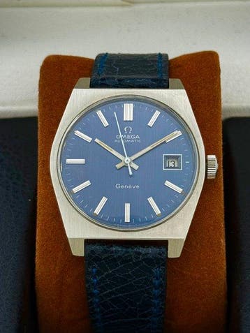Omega - Geneve Automatic Blue Dial Cal.1481 - 166.0118 -, Nieuw