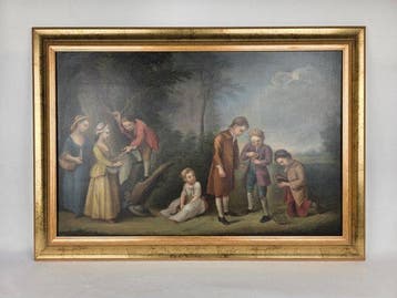 Jean-Baptiste François Pater (1695-1736), Kring van - Scena, Antiek en Kunst