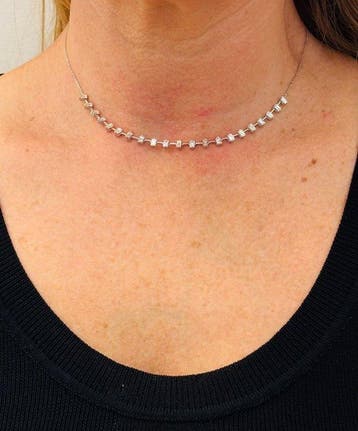 Collier - 18 carats Or blanc - 1.69ct. tw. Diamant, Nieuw