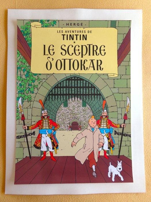 Tintin - Sérigraphies Hergé/Tintinimaginatio - Le Sceptre, Boeken, Stripverhalen