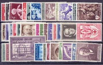 België 1955/1959 - 5 Bijna volledige jaargangen