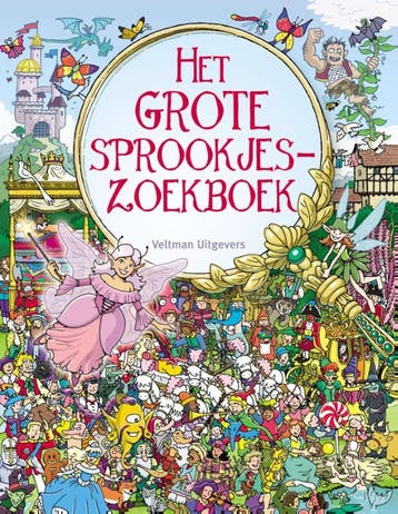 Het grote sprookjeszoekboek 9789048311224, Verzenden, Zo goed als nieuw