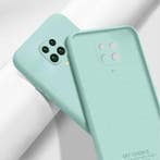 Xiaomi Redmi Note 9 Square Silicone Hoesje - Zachte Matte, Verzenden