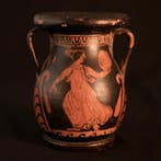 Oud-Grieks Aardewerk Roodfigurig Pelike, 15 cm - Behorend