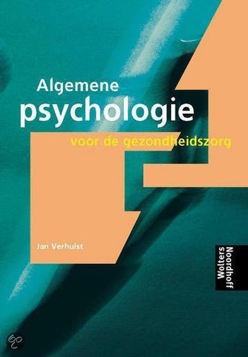 Algemene psychologie gezondheidszorg 9789001903299, Verzenden, J.C.R.M. Verhulst