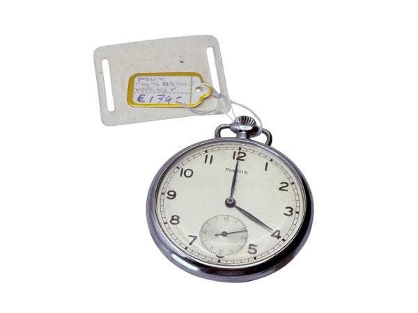 Veiling - Phenix | New Old Stock Zwitsers Zakhorloge Guill, Handtassen en Accessoires, Horloges | Antiek