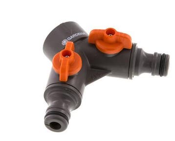 PP GARDENA Verdeler G 3/4 inch Binnendraad Kogelkranen, Verzenden, Nieuw