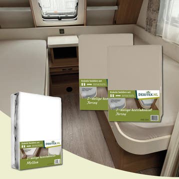 Textielpakket Caravan enkele bedden Fendt-Hobby enz - 2