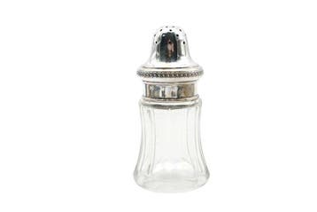 Strooier - .800 zilver - Zout of peper, Antiek en Kunst