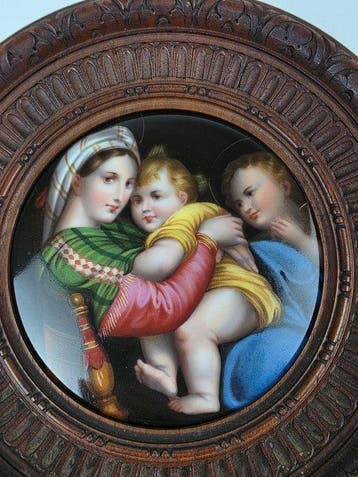 Franse school (XIX) - Madonna della Seggiola
