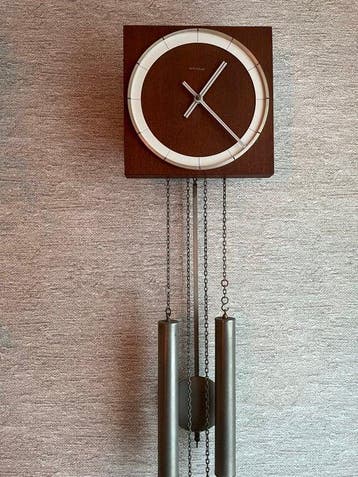 Regulateur wandklok (4) - Kienzle - Mid-century modern Hout