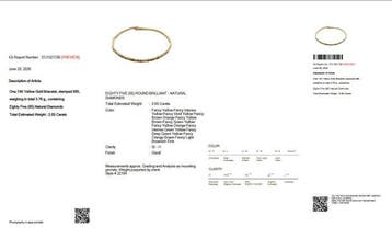 Zonder minimumprijs - Armband - 14 karaat Geel goud -