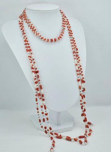 Koraal - EMATITE - Halsketting - CORALLO MEDITERRANEO, Verzamelen