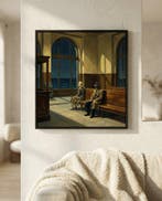 Le Yack - Platform 4 - Hand signed, Antiek en Kunst