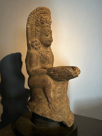 Lampe à huile Garuda - Terre cuite - Népal - Principes du