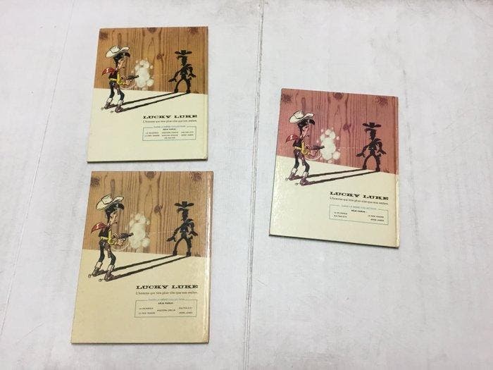 Lucky Luke T36 à T38 - 3x C - 3 Album - EO - 1970/1971, Livres, BD