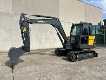 Veiling: Midigraafmachine Volvo EC60C Diesel 2011, Ophalen