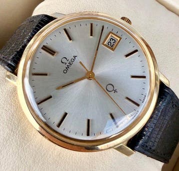Omega - Genève 18K Solid Gold Swiss Watch - Zonder, Bijoux, Sacs & Beauté