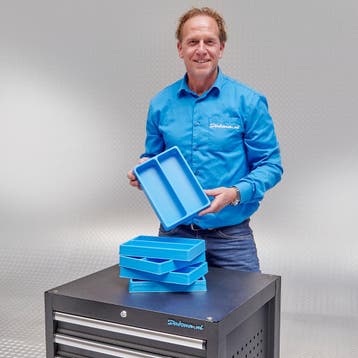 Datona Vakverdelingen set voor 3 lades - Datona - Blauw, Doe-het-zelf en Bouw, Ophalen of Verzenden, Nieuw