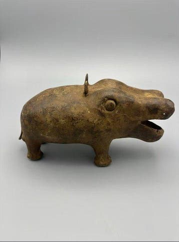 Hippo Dogon - sculptuur - Dogon - Mali (Zonder minimumprijs)
