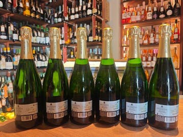 Delamotte - Champagne Brut - 6 Flessen (0.75 liter), Verzamelen, Nieuw