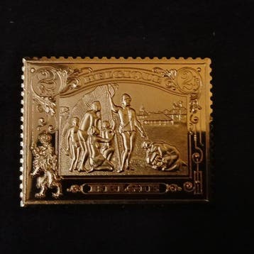 België 1980 - 150 jaar Belgische monarchie, zegels van