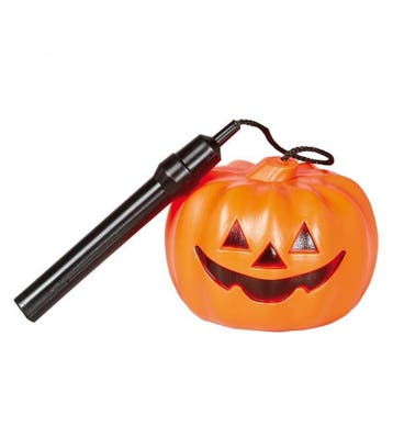 Halloween Pompoen Lampion met Licht 10cm, Verzenden, Nieuw
