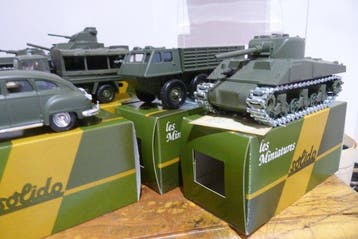 Solido 1:43 - Véhicule militaire miniature (10) - Ensemble