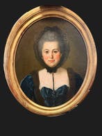 Scuola Lombarda (XVIII) - Ritratto di gentildonna