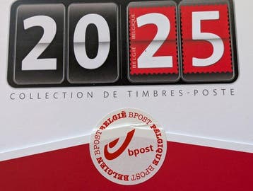 België 2025 - België - Belgie - De jaarlijkse pochette in de, Timbres & Monnaies