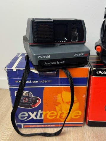 Polaroid Collection of 5 x Cameras Appareil photo moyen
