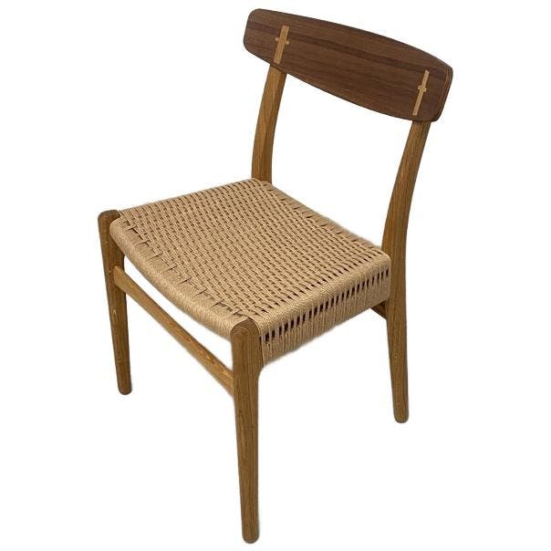Carl Hansen & Sonch23 Stoel Walnut Oil/natural Paper, Maison & Meubles, Chaises, Envoi