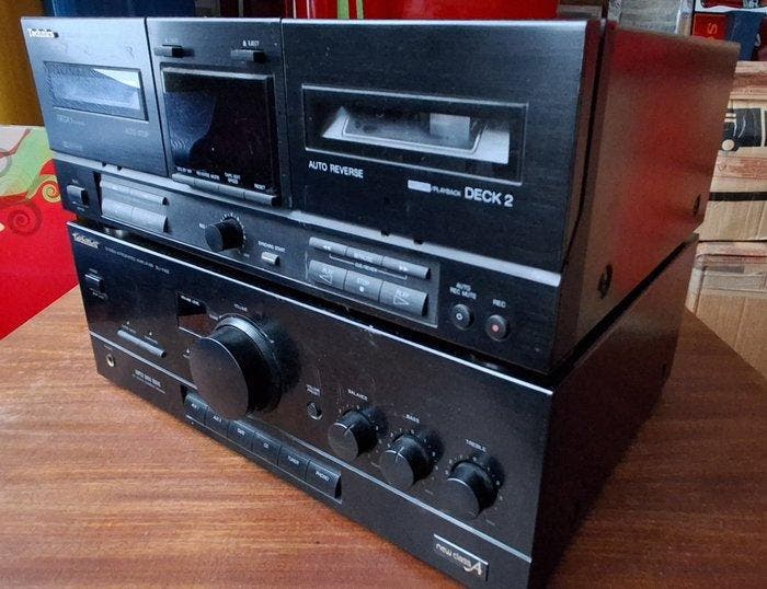 Technics - Amplificateur SU-x102 et double platine RS-x102, TV, Hi-fi & Vidéo, Radios