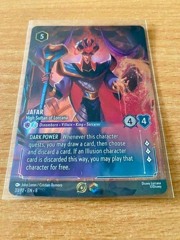 Disney - 1 Card - Disney Lorcana - Jafar 33/P2 - EN - 8